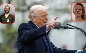 Trump critica a Renee Good y Alex Pretti tras los tiroteos fatales por agentes federales Foto: Imagen de Trump, cortesía de la Casa Blanca; fotografía de Renee Good proviene de su perfil de Facebook y la de Alex Pretti fue compartida por el Dr. Dimitri Drekonja en BlueSky.