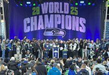 Comienza el proceso de venta de los Seahawks tras la decisión de los herederos de Paul Allen Los Seahawks en él Lumen Field el miércoles 11 de febrero, durante la celebración de su victoria en el Super Bowl LX