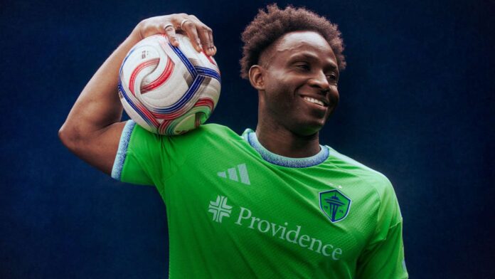 Foto: Nueva franela presentada por los Seattle Sounders para el 2026 - Cortesía de los Sounders