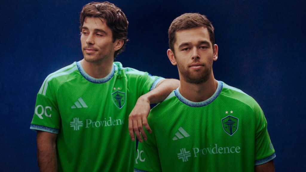 Foto: Nueva franela presentada por los Seattle Sounders para el 2026 - Cortesía de los Sounders 