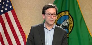 Ferguson condiciona su apoyo al impuesto a los millonarios en Washington El gobernador Ferguson dijo a los reporteros que la propuesta de impuesto para millonarios está ‘muy lejos’ de ser algo que él aprobaría” - Foto cortesía de TVW