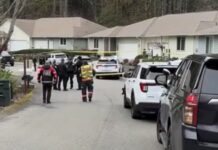 Violación de orden de protección en Gig Harbor arroja cinco muertos Foto: Autoridades en el sitio del homicidio - Cortesía de la oficina del Sheriff del condado de Pierce