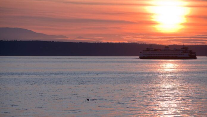 Sunset Puget Sound