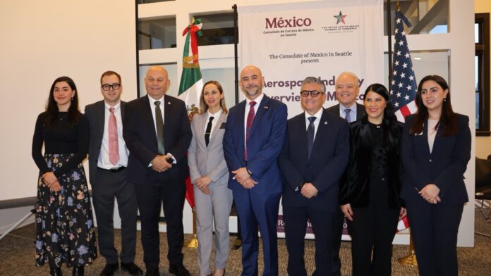 Evento aeroespacial en consulado de México en Seattle