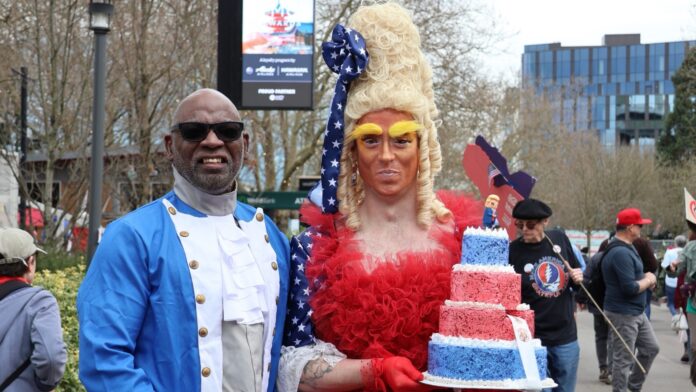 No Kings Protesta Seattle