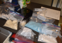 Hermanos mexicanos sentenciados por tráfico de fentanilo en la región del Puget Sound Droga incautada por las autoridades durante el arresto de los hermanos – Foto cortesía del DOJ