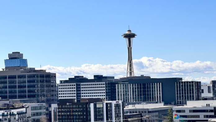 Vista del Space Needle en Seattle - Foto: @latinoherald ™