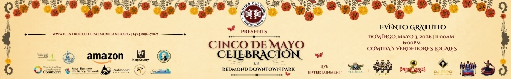 Anuncio del Centro Cultural Mexicano 5 de Mayo