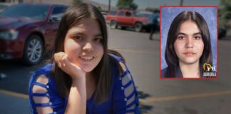 Nueva imagen de progresión de edad reaviva búsqueda de adolescente desaparecida en WA De izquierda a derecha, Esmeralda “Kit” Mora a los 16 años; “Kit” y la segunda imagen es una proyección de su edad hasta los 20 años — Foto: NCMEC