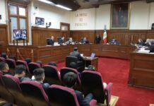 Suprema corte de México aprueba bloqueo de cuentas bancarias sin orden judicial Sesión de la Suprema Corte de Justicia de la Nación — Foto: SCJN