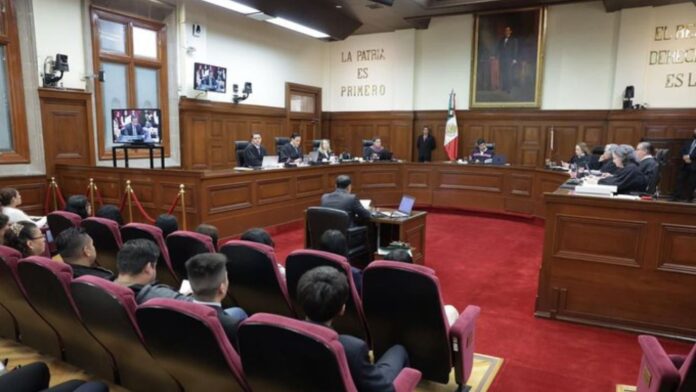 Sesión de la Suprema Corte de Justicia de la Nación — Foto: SCJN