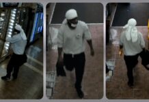 La policía busca a peligroso asaltante tras violento robo en Seattle Imágenes de cámaras de seguridad muestran a un sospechoso caminando dentro de un establecimiento en Pioneer Square durante un presunto robo violento.