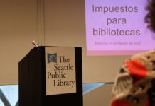 Seattle: impuesto para bibliotecas de $480 millones será decidido por los votantes Interior de la biblioteca pública en el centro de Seattle — Foto: Latino Herald ™