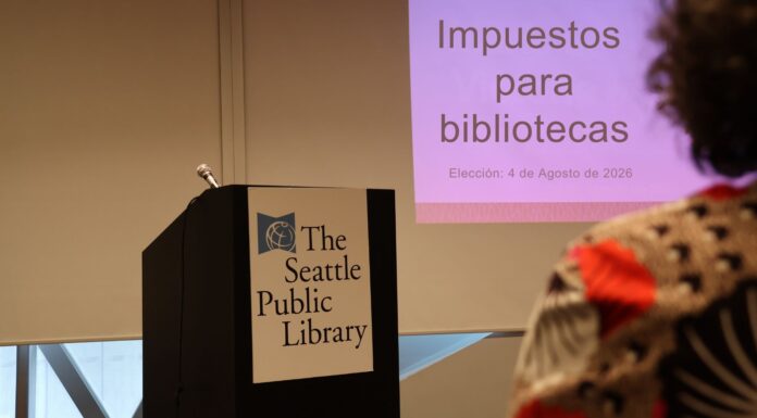 Seattle: impuesto para bibliotecas de $480 millones será decidido por los votantes Interior de la biblioteca pública en el centro de Seattle — Foto: Latino Herald ™