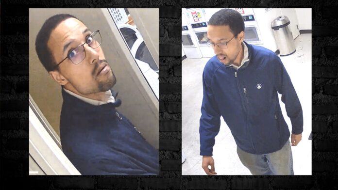 Fotografía de vigilancia muestra al sospechoso buscado por detectives tras un homicidio en la Universidad de Washington. Foto: SPD.