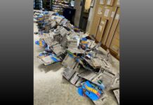 Bolsa sospechosa revela extensa colección de carritos ‘Hot Wheels’ Colección de Hot Wheels encontrada por las autoridades — Imagen: Departamento de policía de Tacoma
