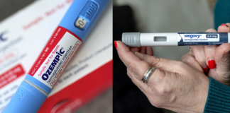 Más allá de la pérdida de peso: estudio sugiere que los GLP-1 podrían reducir otros antojos El fármaco inyectable Ozempic. (Foto de AP/David J. Phillip, archivo). Y a la derecha: dosis de Wegovy, medicamento utilizado para la pérdida de peso. (Foto de AP/Amanda Andrade-Rhoades, archivo)