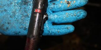 Niño de seis años habría provocado intencionalmente incendio en vivienda de Spokane Antorcha de gas butano encontrada por los bomberos en el sitio del incendio — Imagen: Cuerpo de bomberos de la ciudad de Spokane