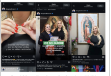 “Abogada de los milagros” enfrenta demanda: recomiendan buscar otras opciones legales Captura incluida en la demanda civil contra Alexandra Lozano que muestra varias publicaciones de redes sociales donde aparece junto a imágenes de la Virgen de Guadalupe y mensajes dirigidos a inmigrantes sobre regularizar su estatus migratorio.