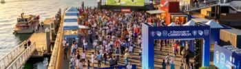 Ilustración de las transmisiones del mundial 2026 en el Waterfront Park — Imagen: Seattle Reign FC