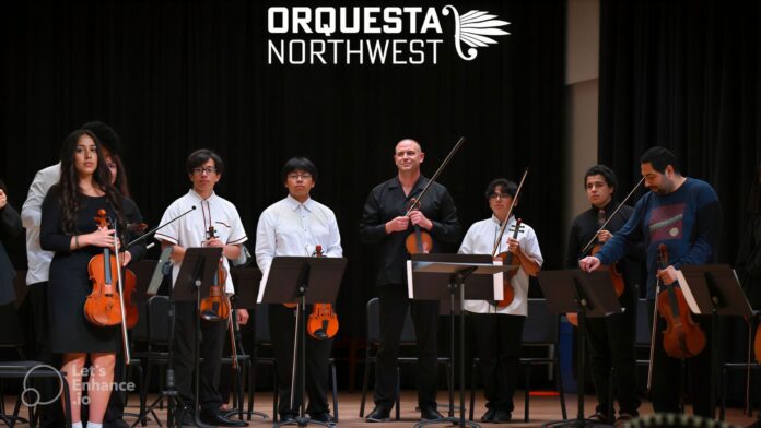 Poster del concierto en Lynnwood — Imagen: Orquesta Northwest