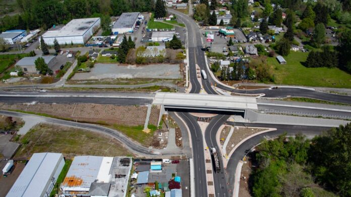 Construcción de la autopista SR 167 Construcción de la autopista SR 167 — Imagen: WSDOT