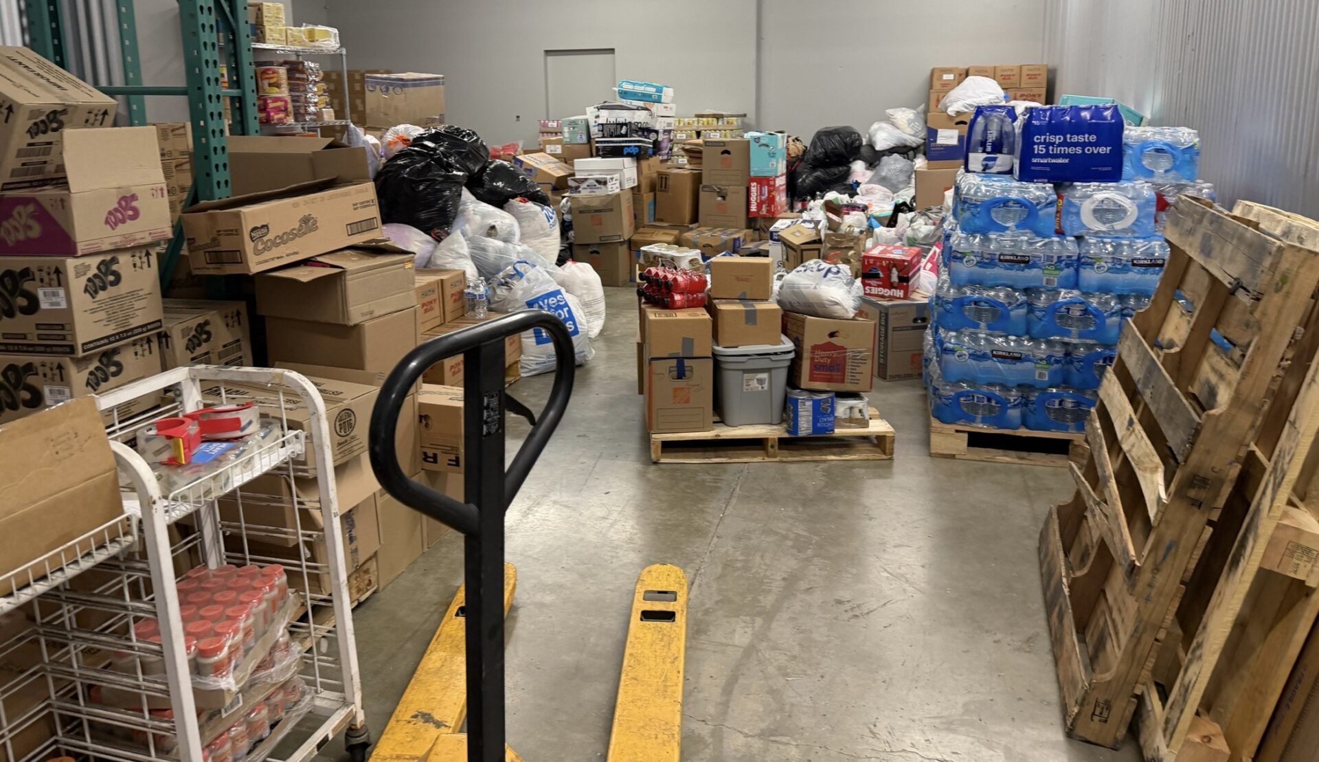 Suministros recolectados para enviar a Venezuela desde Seattle