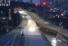 Reabren todos los carriles de la I-5 en Seattle antes de lo previsto