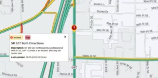 SR 527 tendrá restricciones en Everett