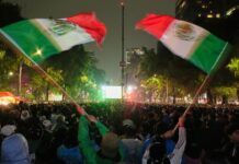 Tres personas mueren durante los festejos por el triunfo de México en CDMX