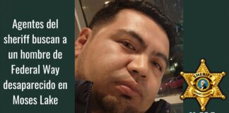 Continúa la búsqueda de un hombre de Federal Way desaparecido en las aguas de Moses Lake