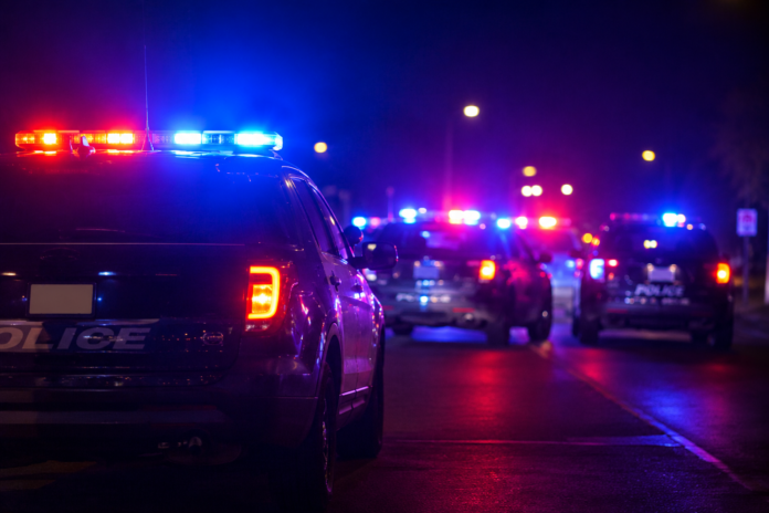 Policía luces