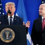 FIFA da marcha atrás a plan para vender parte del negocio del Mundial El presidente Donald J. Trump pronuncia comentarios en una recepción de la FIFA en la Torre Trump en la ciudad de Nueva York, el viernes 17 de julio de 2026, antes de la final de la Copa del Mundo el domingo. (Foto oficial de la Casa Blanca por Daniel Torok)