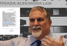 Exclientes de Alexandra Lozano reciben mensajes que piden datos bancarios Abogado Omar Barraza junto a una captura del mensaje de texto de Luz Legal que solicita información a exclientes de Alexandra Lozano para evaluar un posible reembolso.